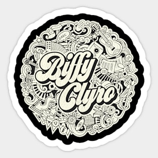 Vintage Circle - Biffy Clyro Sticker